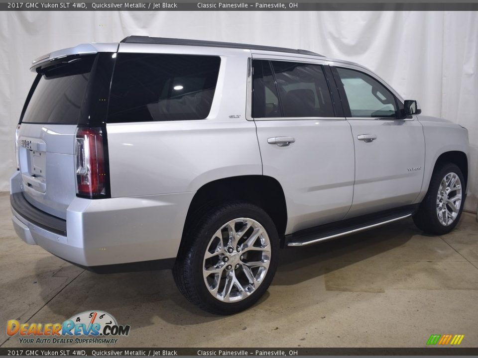 2017 GMC Yukon SLT 4WD Quicksilver Metallic / Jet Black Photo #2