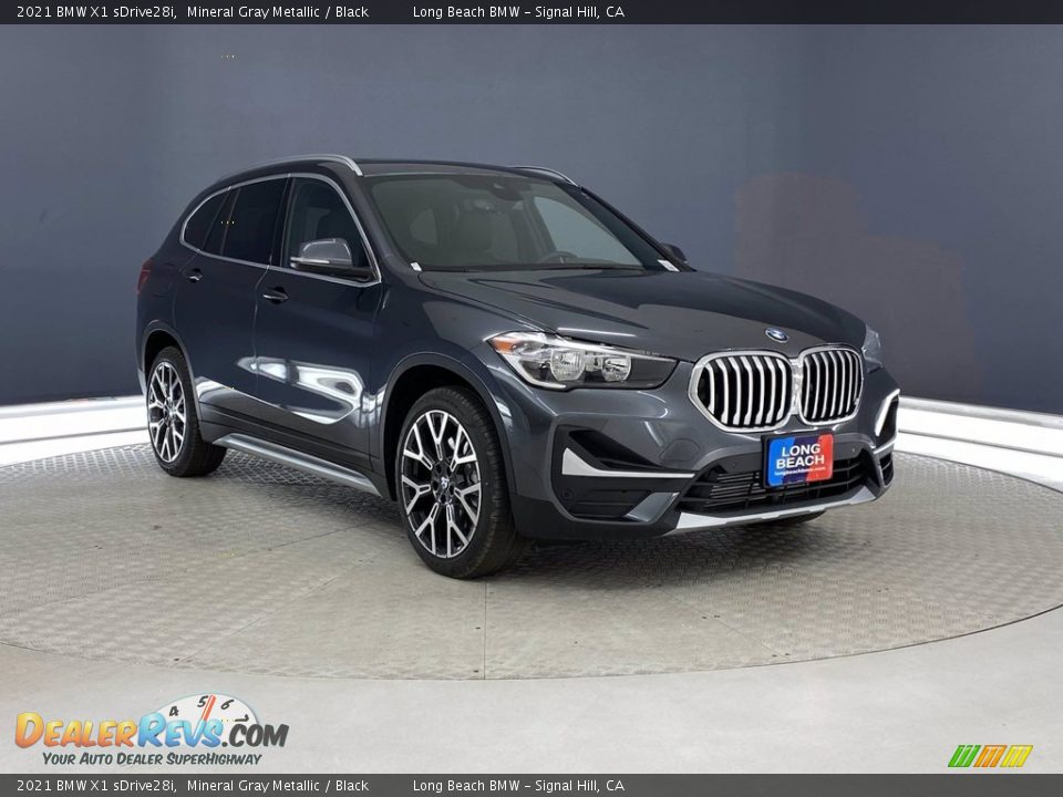 2021 BMW X1 sDrive28i Mineral Gray Metallic / Black Photo #27