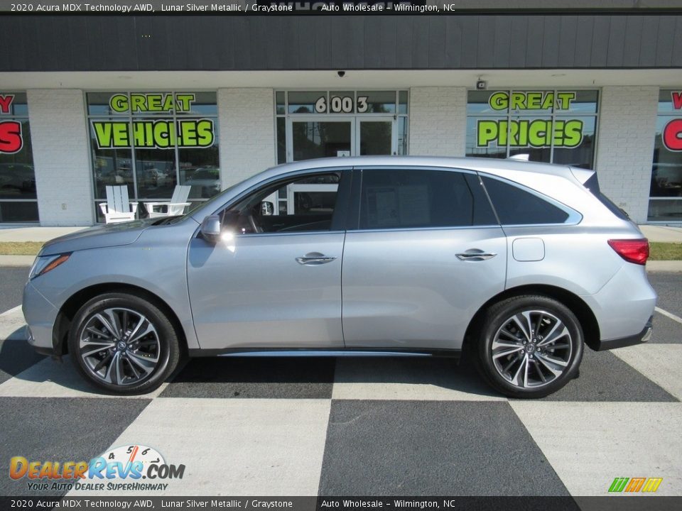 2020 Acura MDX Technology AWD Lunar Silver Metallic / Graystone Photo #1
