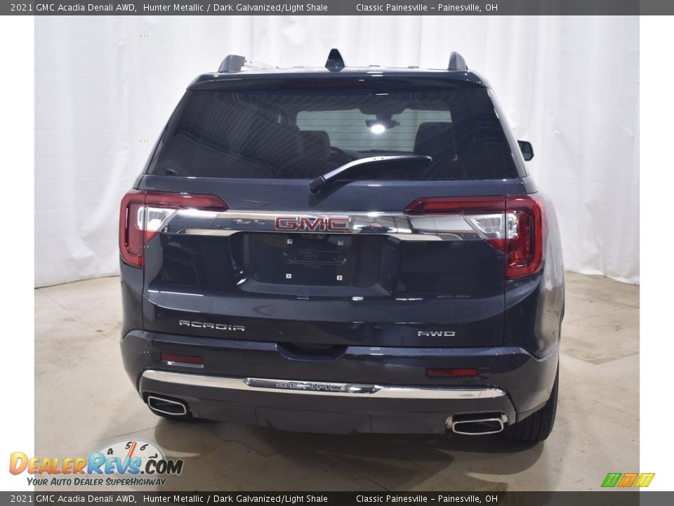 2021 GMC Acadia Denali AWD Hunter Metallic / Dark Galvanized/Light Shale Photo #3