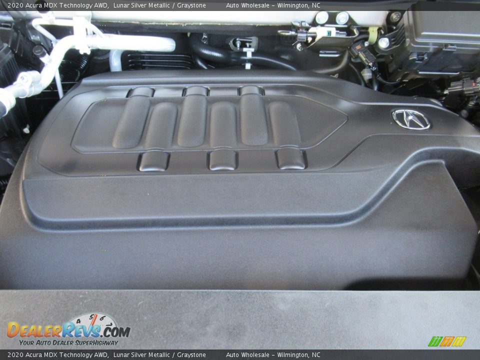 2020 Acura MDX Technology AWD Lunar Silver Metallic / Graystone Photo #6