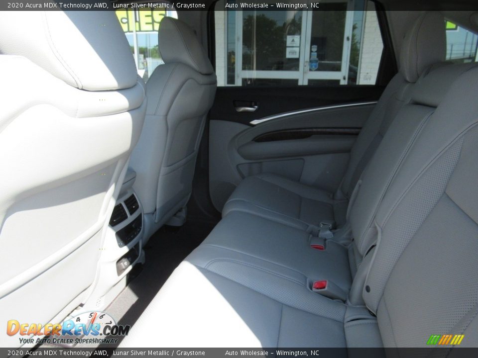 2020 Acura MDX Technology AWD Lunar Silver Metallic / Graystone Photo #10