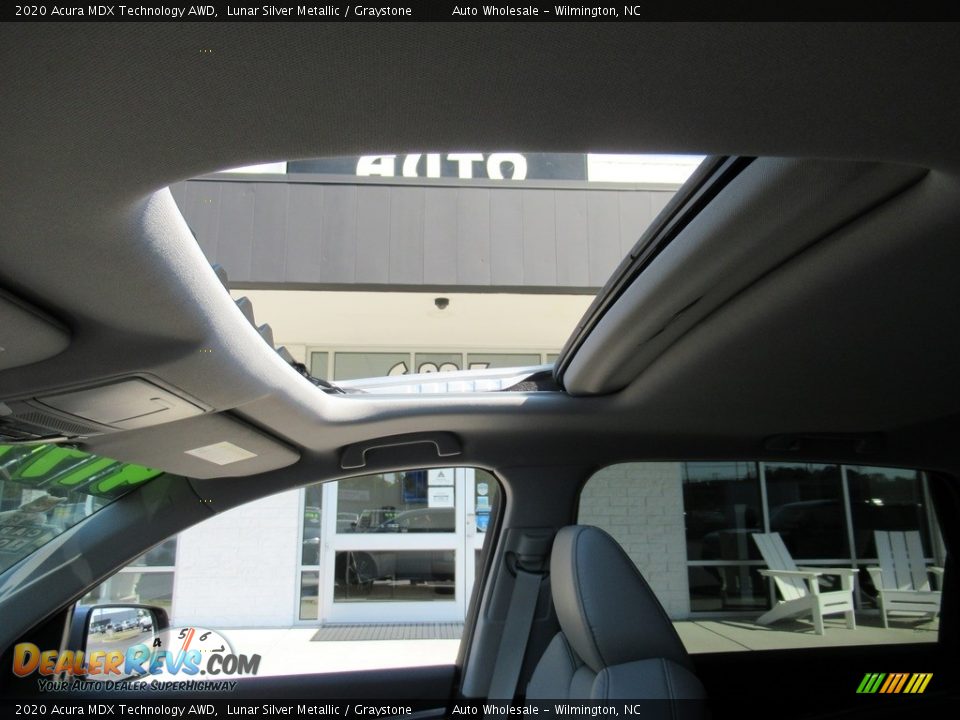 2020 Acura MDX Technology AWD Lunar Silver Metallic / Graystone Photo #13