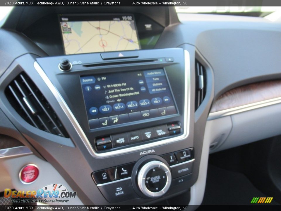2020 Acura MDX Technology AWD Lunar Silver Metallic / Graystone Photo #17
