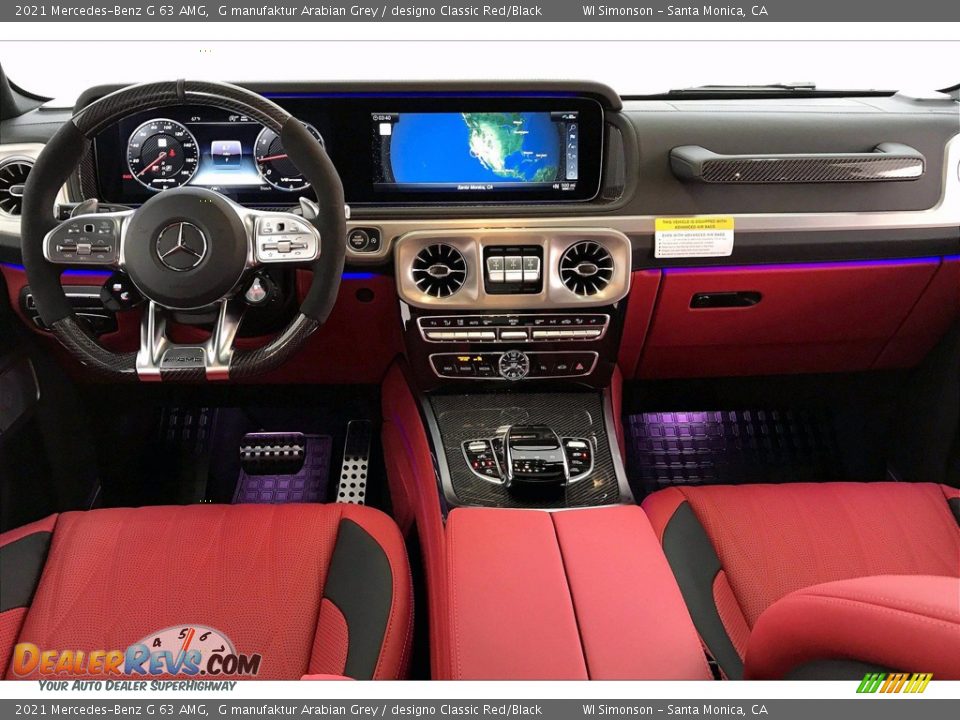 Dashboard of 2021 Mercedes-Benz G 63 AMG Photo #6