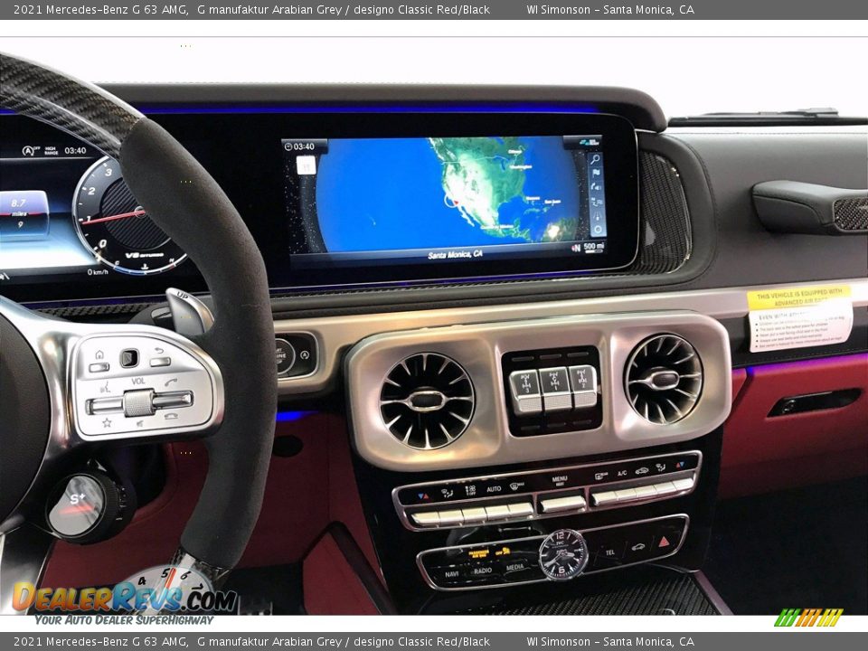 Navigation of 2021 Mercedes-Benz G 63 AMG Photo #7