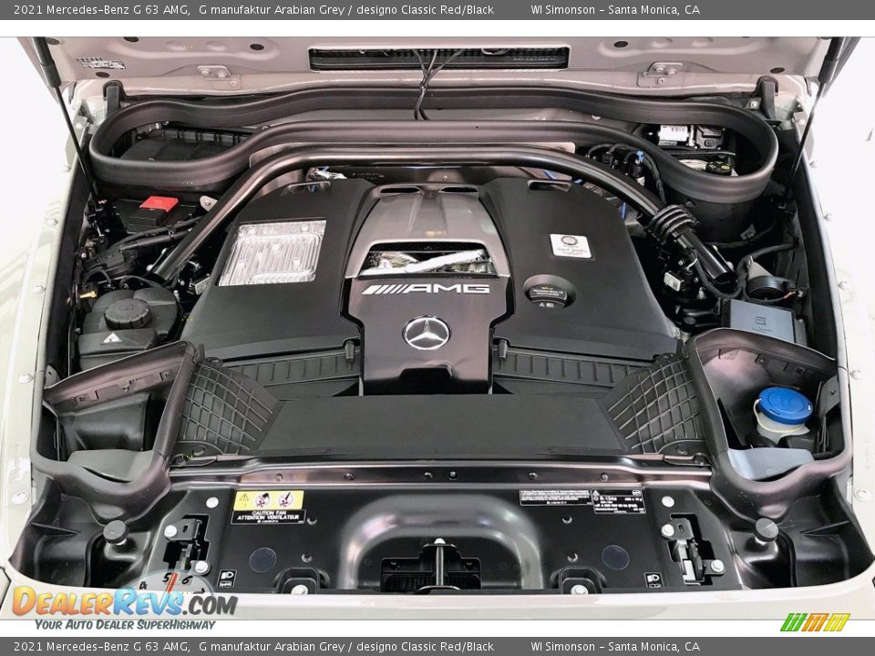 2021 Mercedes-Benz G 63 AMG 4.0 Liter DI biturbo DOHC 32-Valve VVT V8 Engine Photo #9