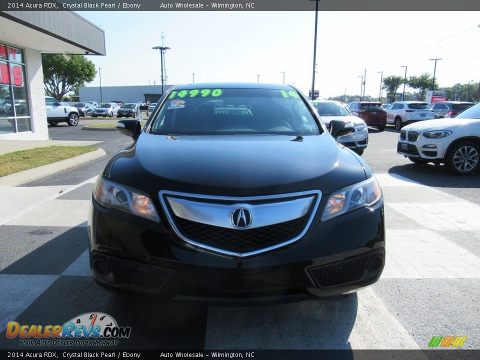 2014 Acura RDX Crystal Black Pearl / Ebony Photo #2