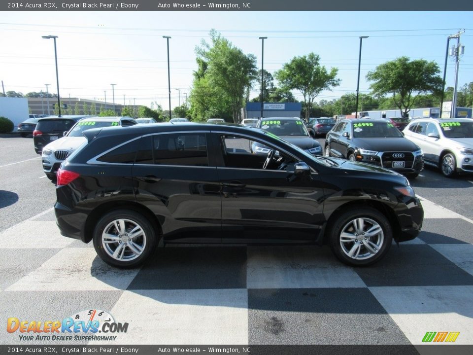 2014 Acura RDX Crystal Black Pearl / Ebony Photo #3