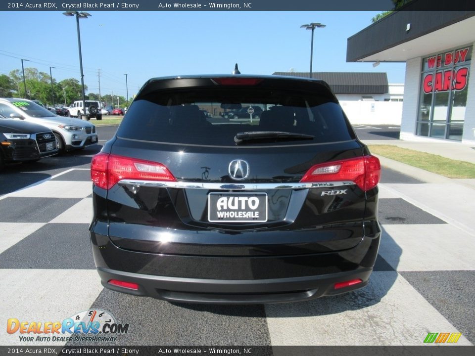 2014 Acura RDX Crystal Black Pearl / Ebony Photo #4