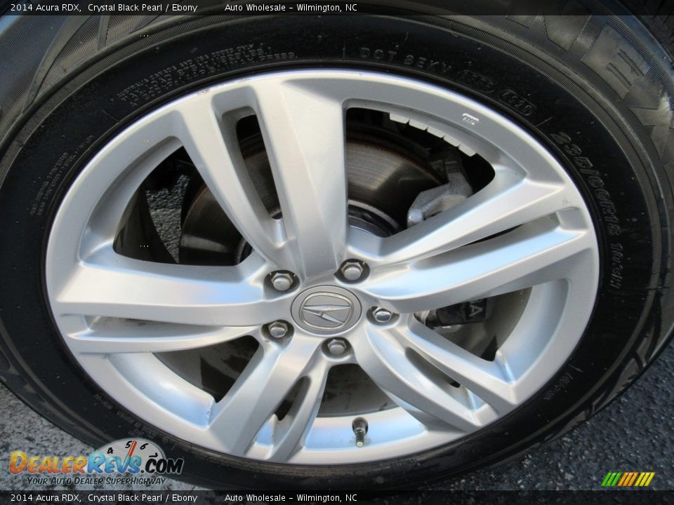 2014 Acura RDX Crystal Black Pearl / Ebony Photo #7