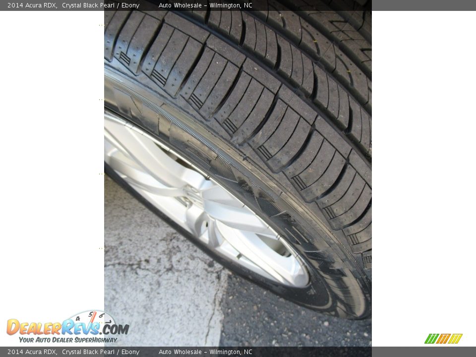 2014 Acura RDX Crystal Black Pearl / Ebony Photo #8
