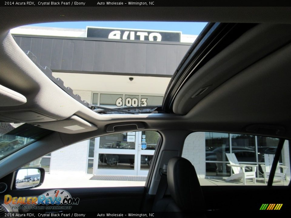 2014 Acura RDX Crystal Black Pearl / Ebony Photo #14