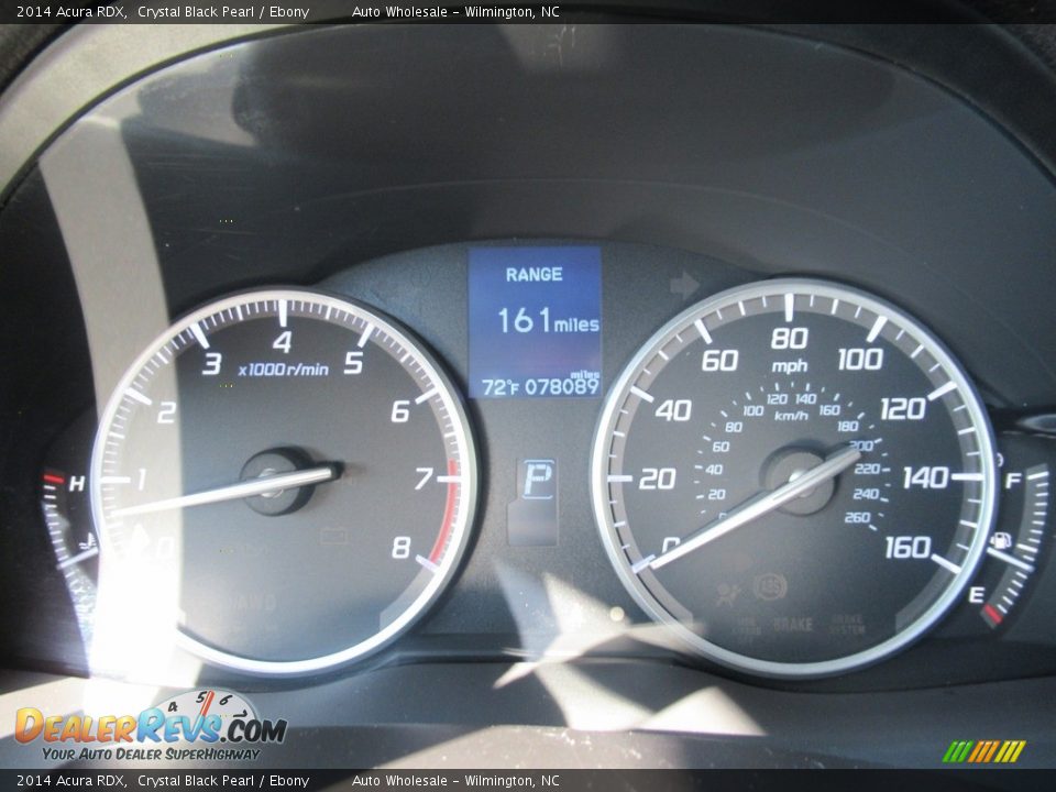 2014 Acura RDX Crystal Black Pearl / Ebony Photo #16