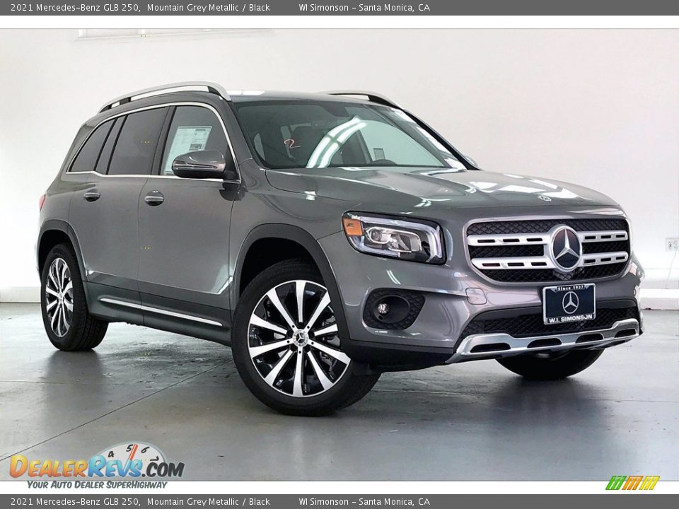 2021 Mercedes-Benz GLB 250 Mountain Grey Metallic / Black Photo #12