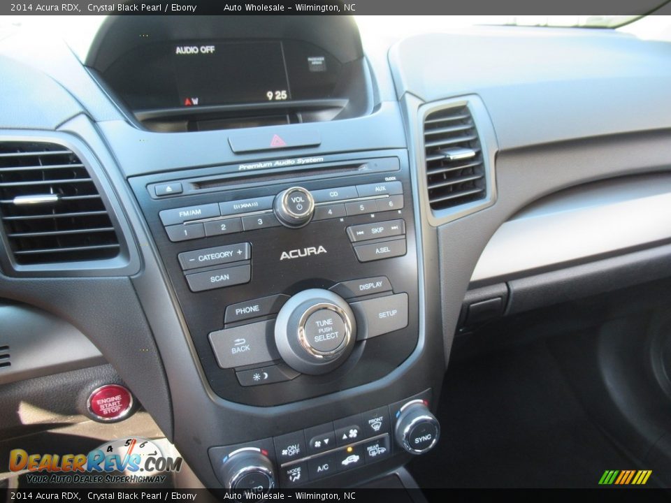 2014 Acura RDX Crystal Black Pearl / Ebony Photo #17