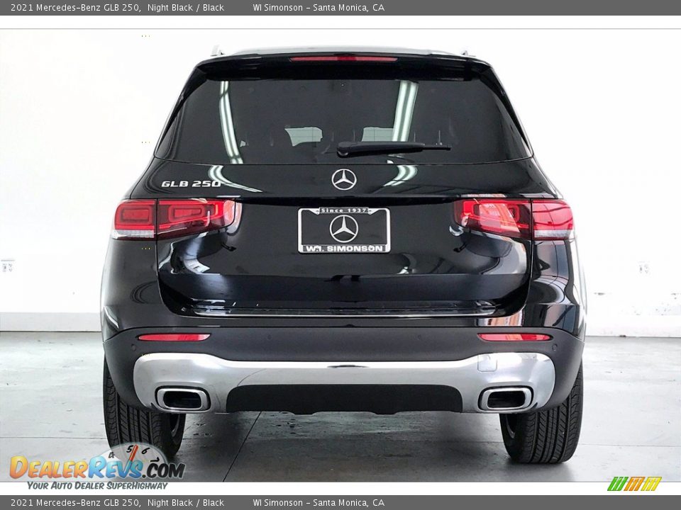 2021 Mercedes-Benz GLB 250 Night Black / Black Photo #3