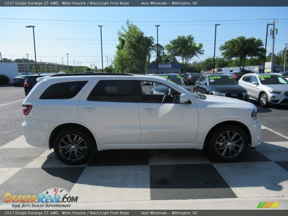 2017 Dodge Durango GT AWD White Knuckle / Black/Light Frost Beige Photo #3