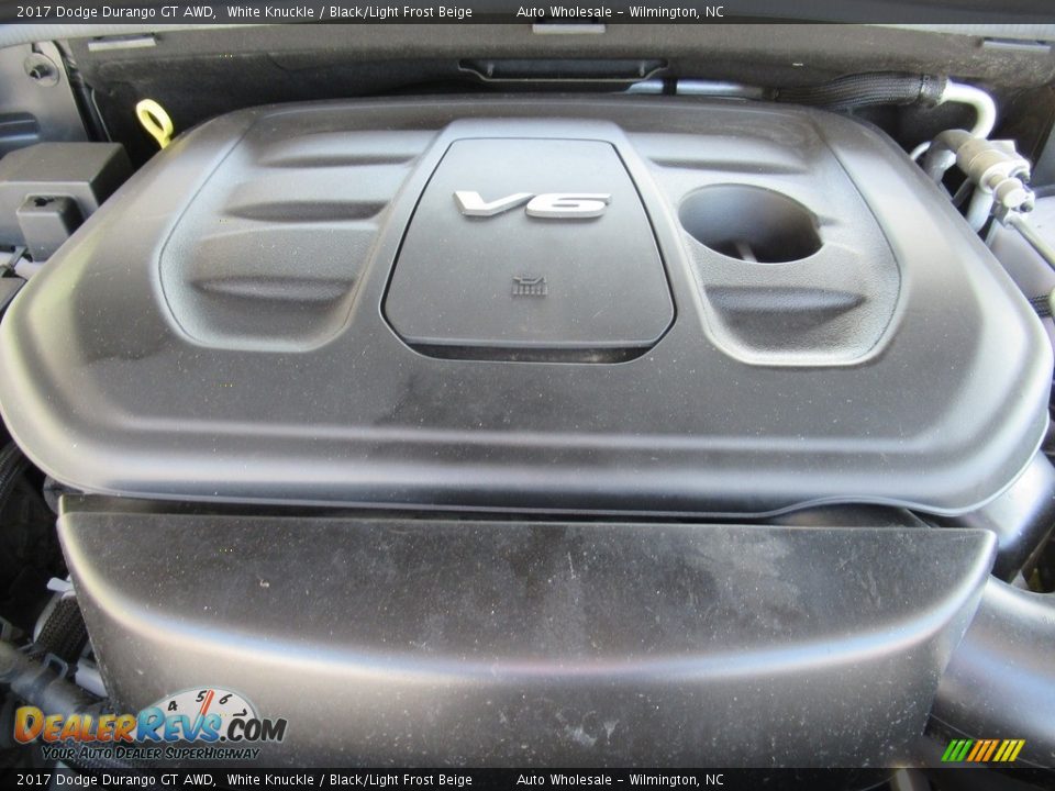 2017 Dodge Durango GT AWD White Knuckle / Black/Light Frost Beige Photo #6