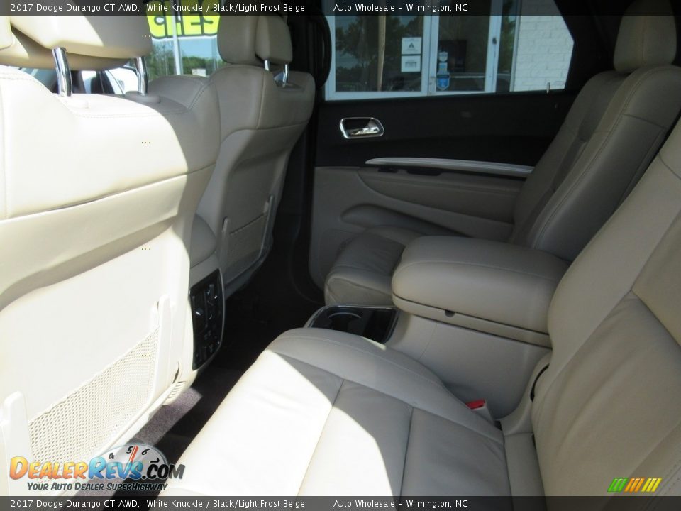 2017 Dodge Durango GT AWD White Knuckle / Black/Light Frost Beige Photo #10