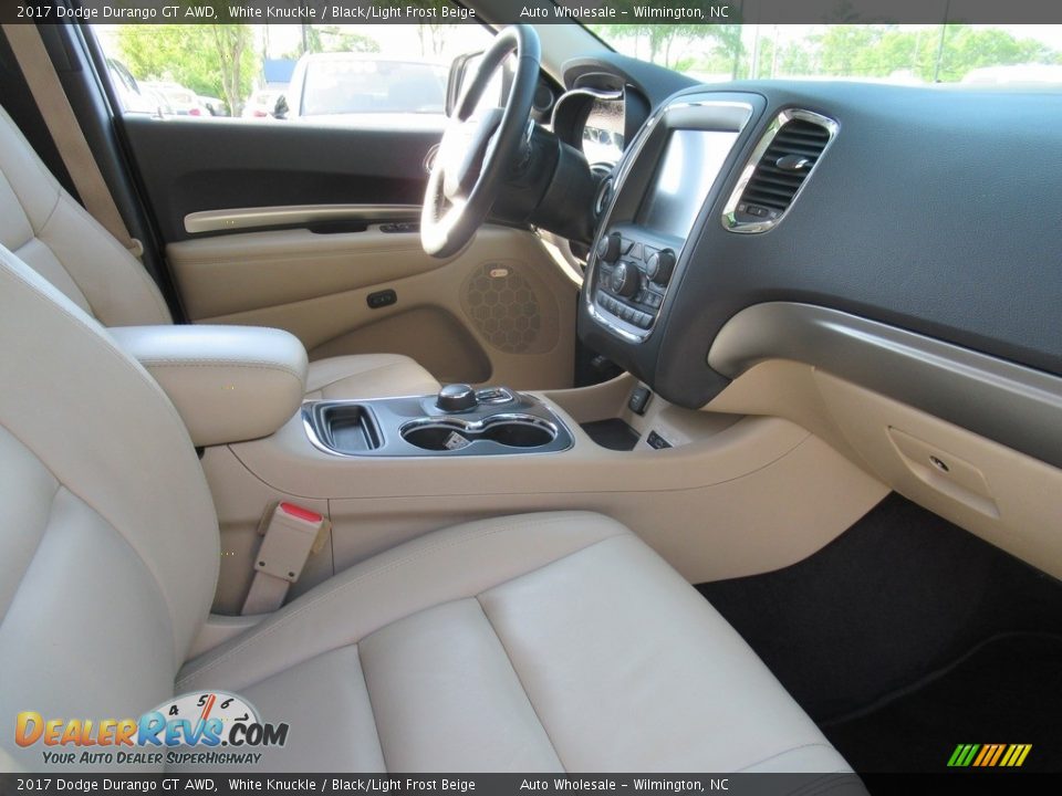 2017 Dodge Durango GT AWD White Knuckle / Black/Light Frost Beige Photo #11