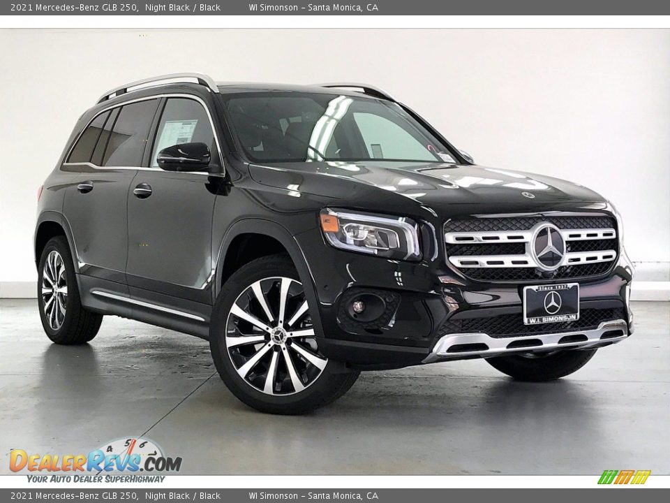 2021 Mercedes-Benz GLB 250 Night Black / Black Photo #12