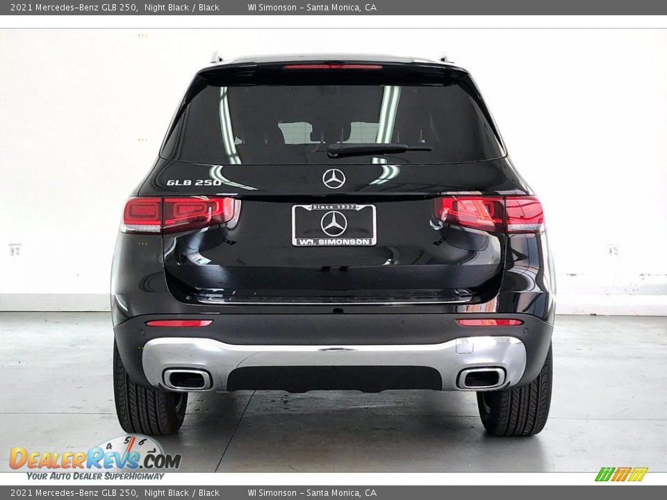 2021 Mercedes-Benz GLB 250 Night Black / Black Photo #3