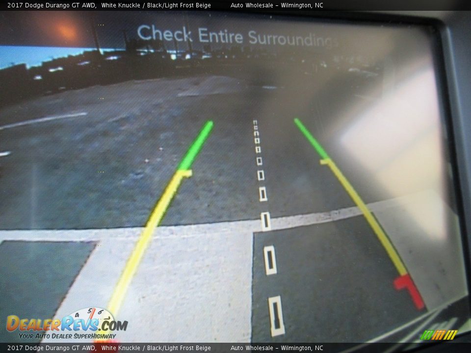 2017 Dodge Durango GT AWD White Knuckle / Black/Light Frost Beige Photo #18