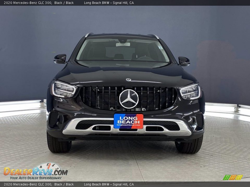 2020 Mercedes-Benz GLC 300 Black / Black Photo #2