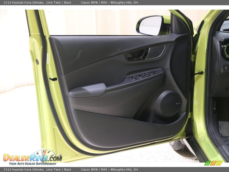 2019 Hyundai Kona Ultimate Lime Twist / Black Photo #4