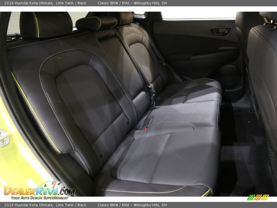 Rear Seat of 2019 Hyundai Kona Ultimate Photo #14