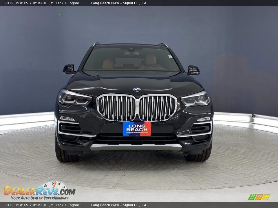 2019 BMW X5 xDrive40i Jet Black / Cognac Photo #2