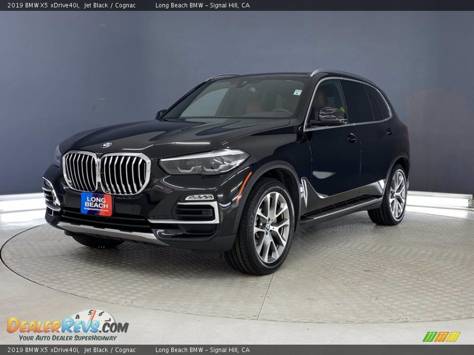 2019 BMW X5 xDrive40i Jet Black / Cognac Photo #3