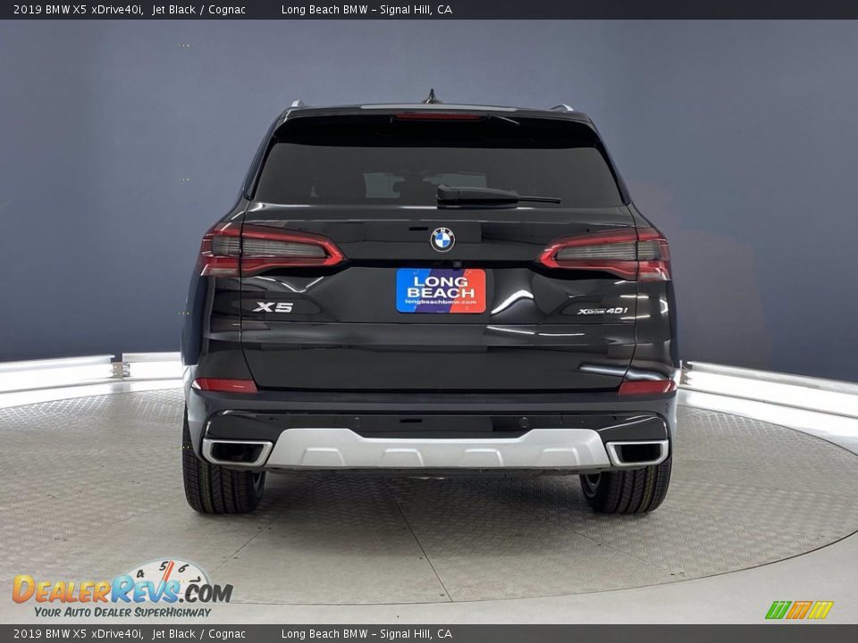 2019 BMW X5 xDrive40i Jet Black / Cognac Photo #4