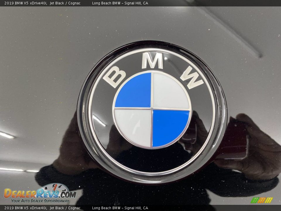 2019 BMW X5 xDrive40i Jet Black / Cognac Photo #8