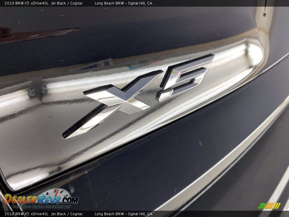 2019 BMW X5 xDrive40i Jet Black / Cognac Photo #11