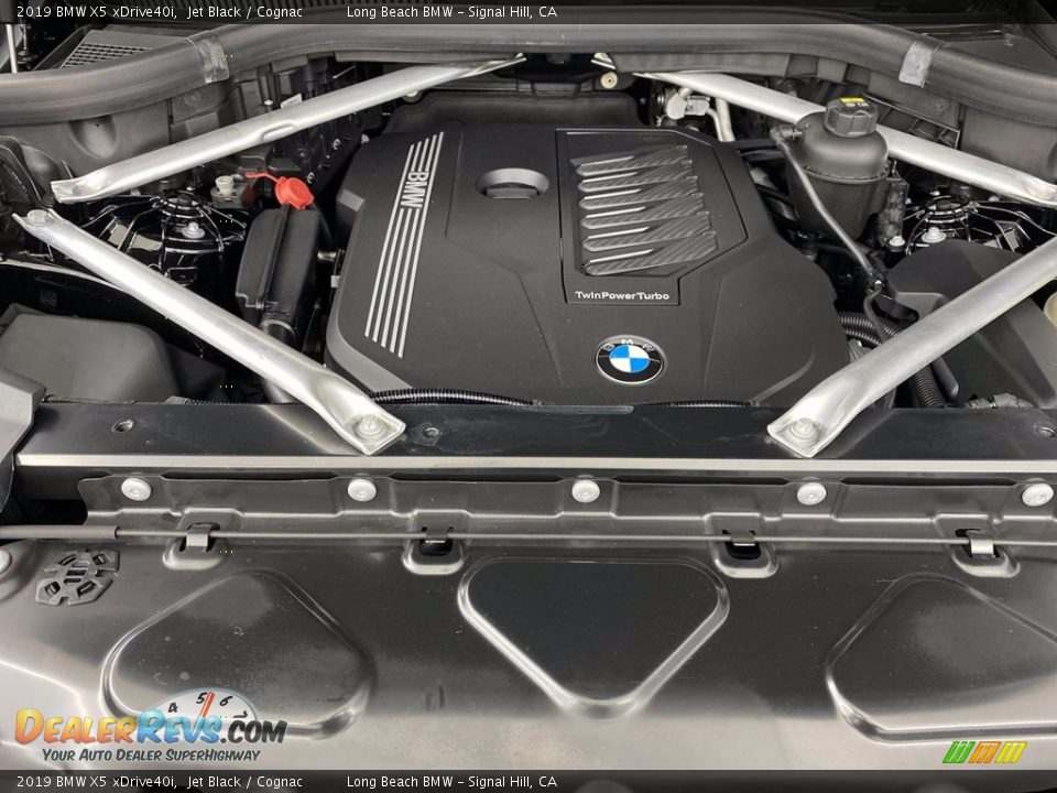 2019 BMW X5 xDrive40i Jet Black / Cognac Photo #12