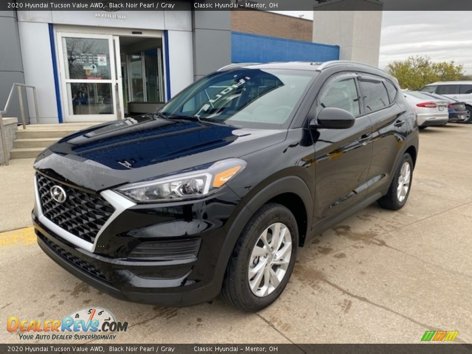 2020 Hyundai Tucson Value AWD Black Noir Pearl / Gray Photo #1