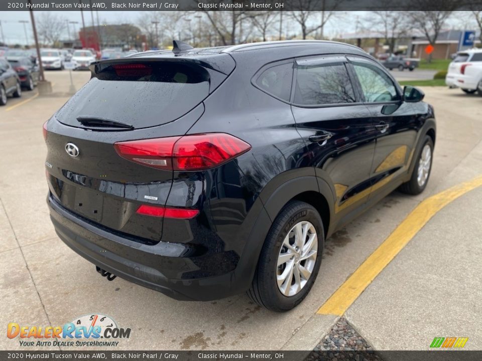 2020 Hyundai Tucson Value AWD Black Noir Pearl / Gray Photo #2