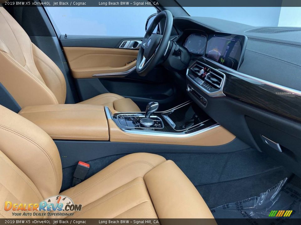 2019 BMW X5 xDrive40i Jet Black / Cognac Photo #31