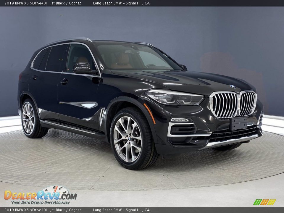 2019 BMW X5 xDrive40i Jet Black / Cognac Photo #36