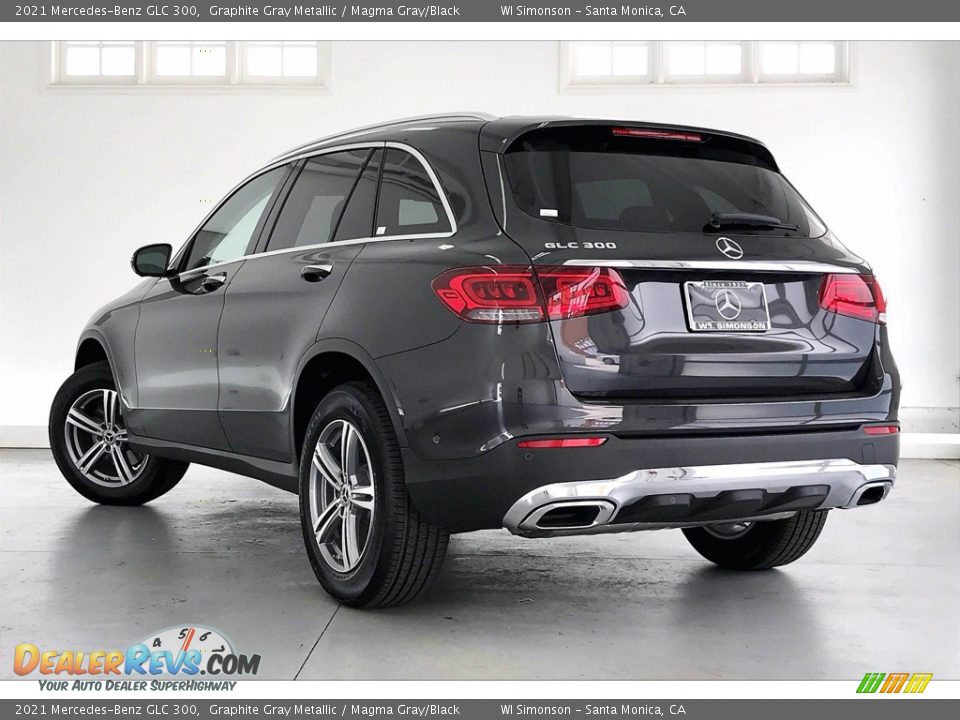 2021 Mercedes-Benz GLC 300 Graphite Gray Metallic / Magma Gray/Black Photo #2