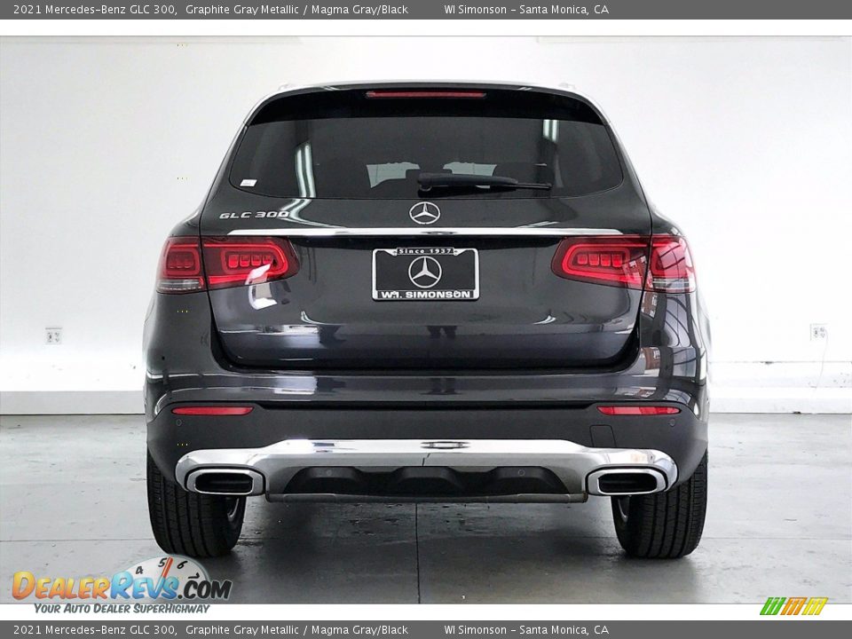 2021 Mercedes-Benz GLC 300 Graphite Gray Metallic / Magma Gray/Black Photo #3