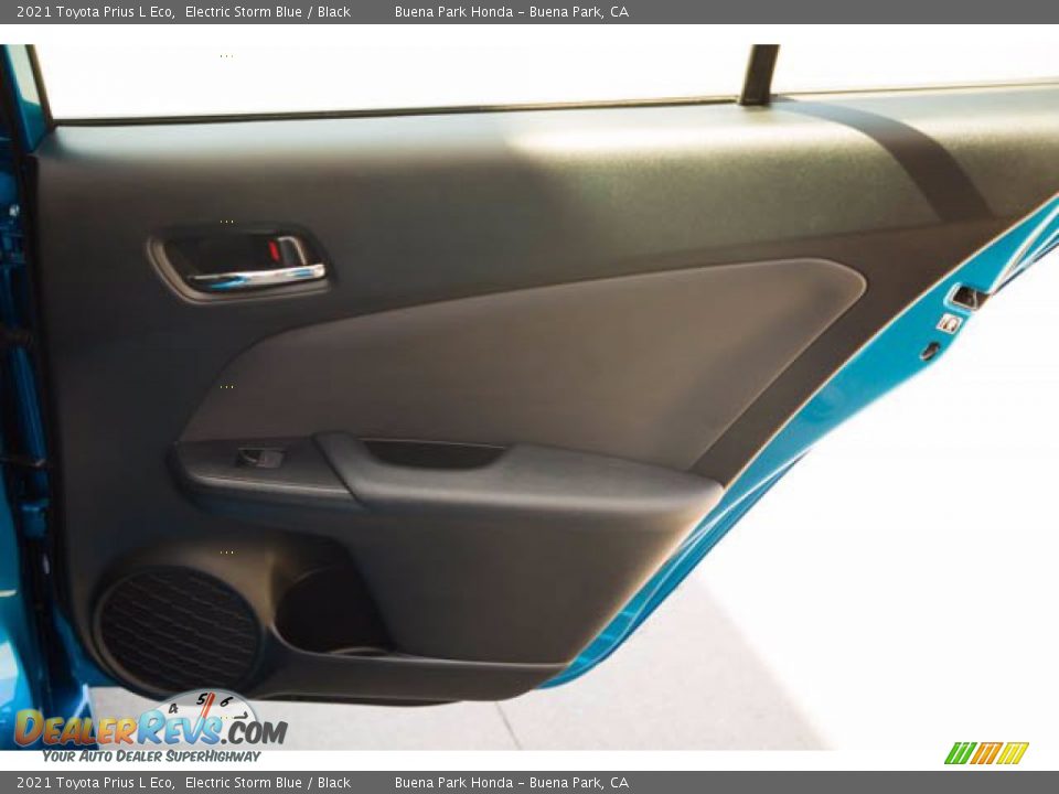 Door Panel of 2021 Toyota Prius L Eco Photo #34