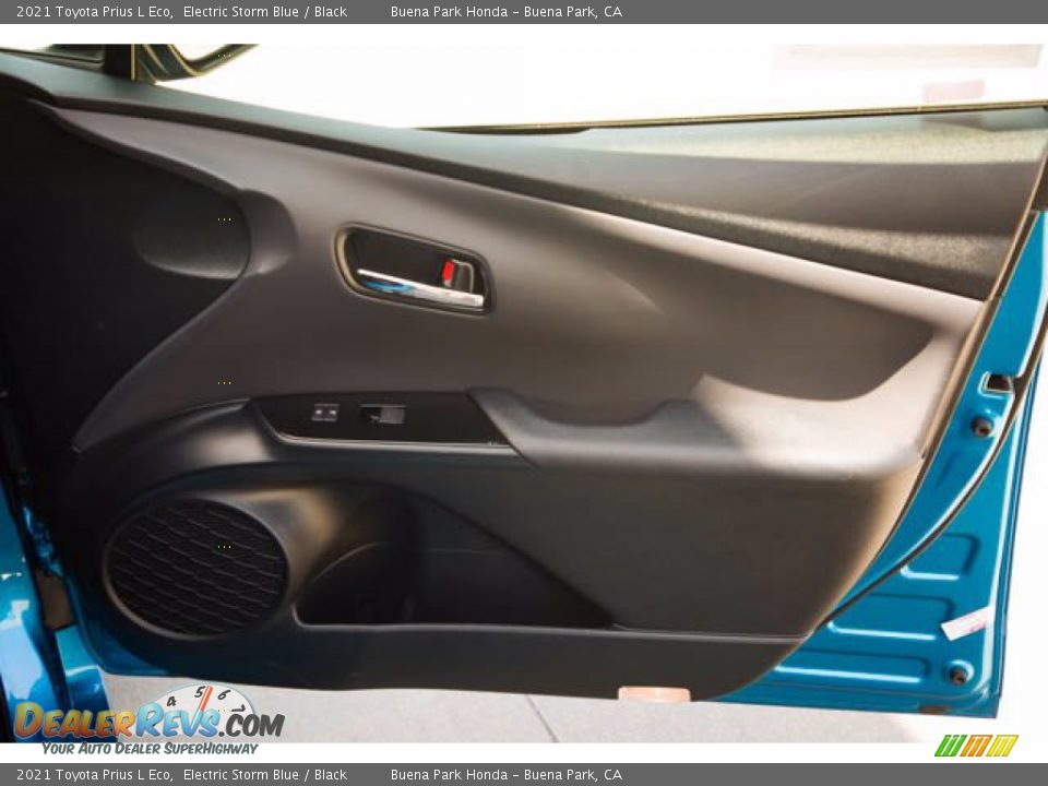 Door Panel of 2021 Toyota Prius L Eco Photo #35