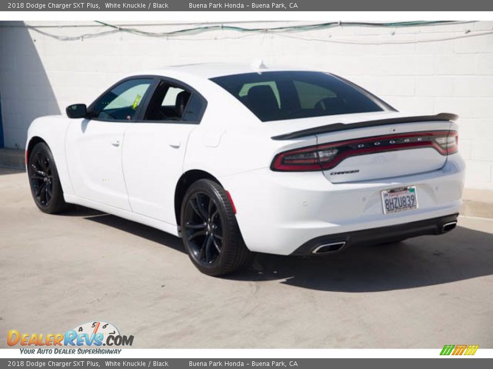 2018 Dodge Charger SXT Plus White Knuckle / Black Photo #2