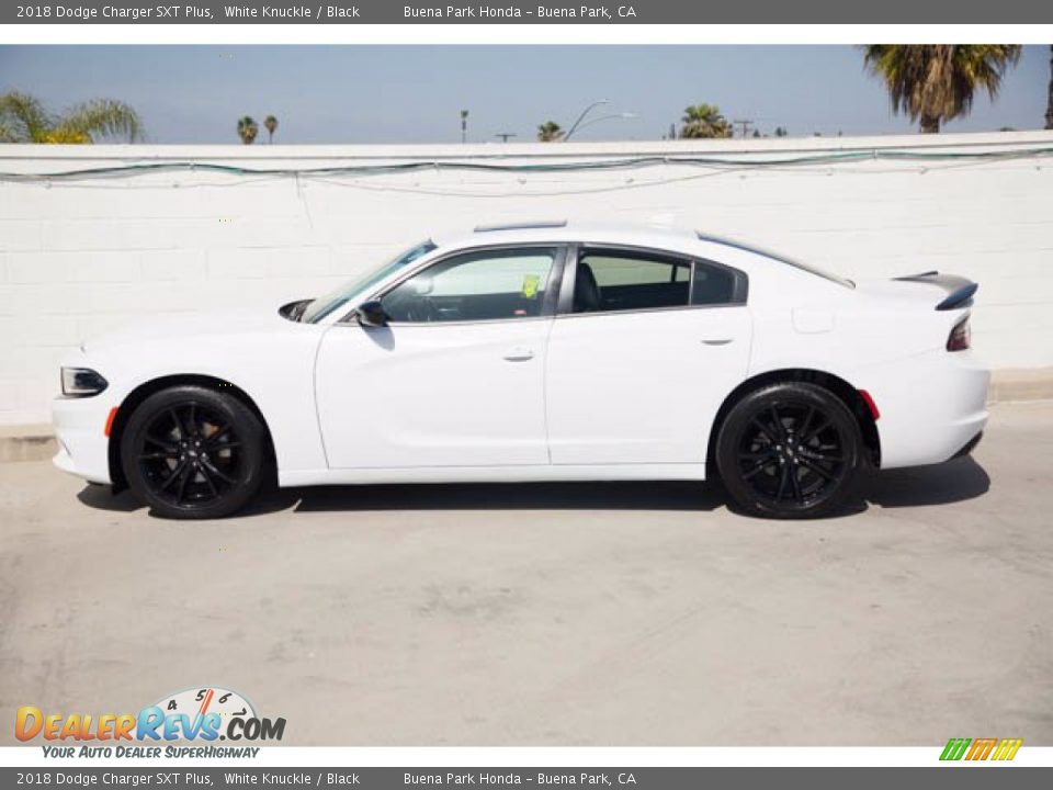 2018 Dodge Charger SXT Plus White Knuckle / Black Photo #8