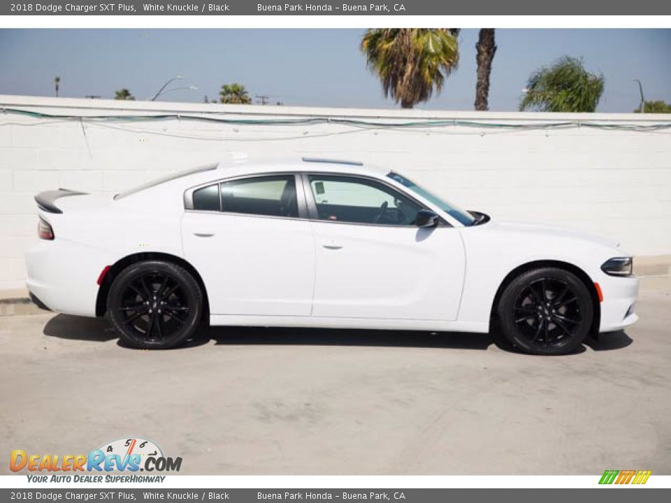 2018 Dodge Charger SXT Plus White Knuckle / Black Photo #12