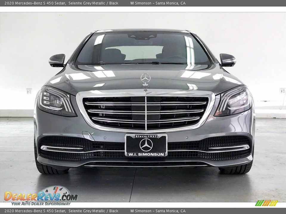 2020 Mercedes-Benz S 450 Sedan Selenite Grey Metallic / Black Photo #2