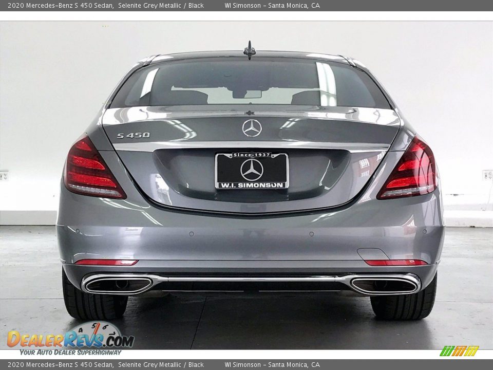 2020 Mercedes-Benz S 450 Sedan Selenite Grey Metallic / Black Photo #3